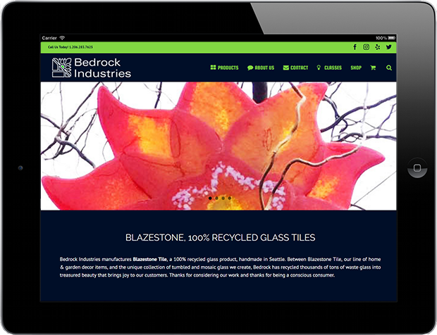 Web Design for Business Bedrock Industries 1